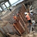 Construction des quais